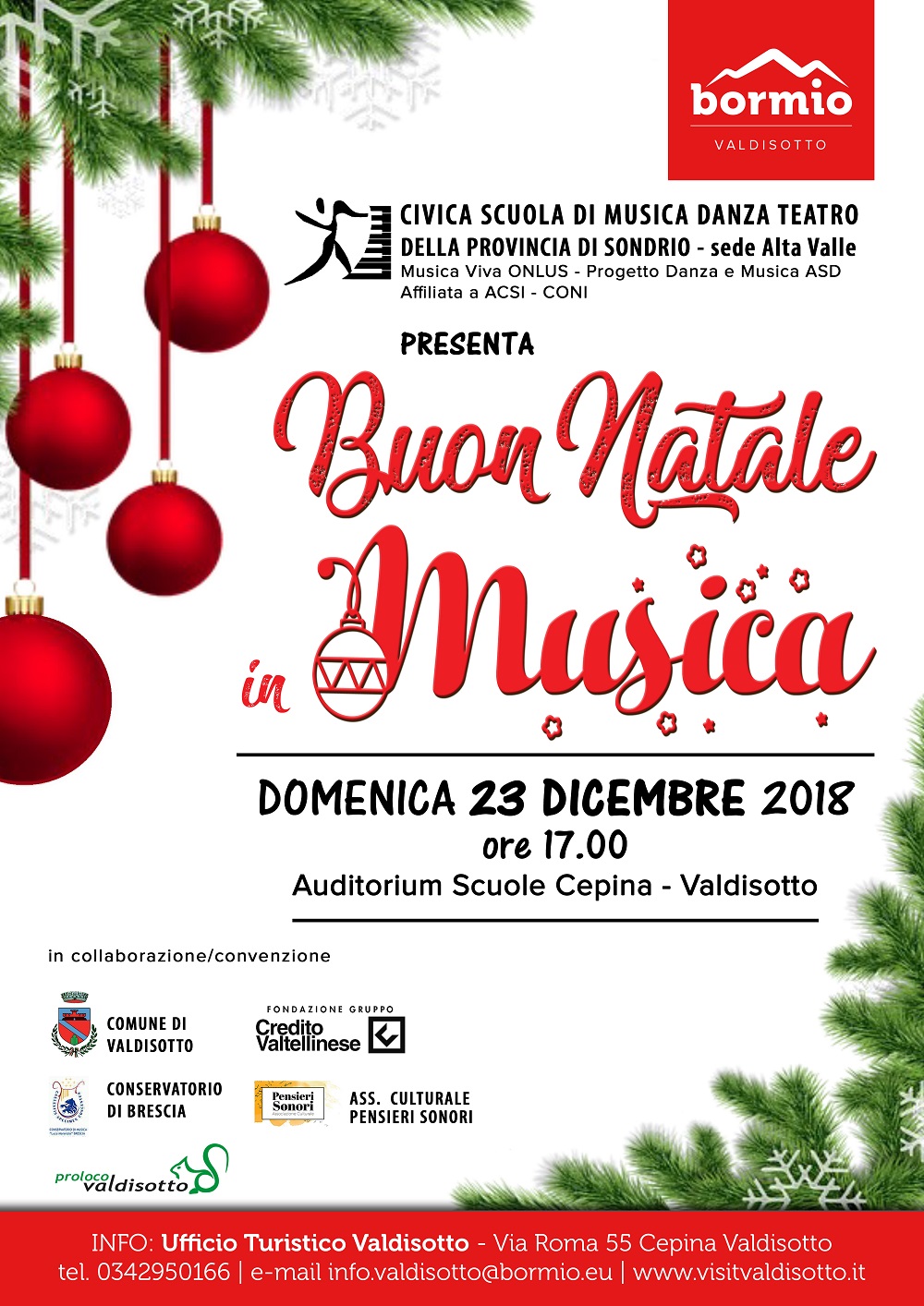 Musica Buon Natale.Buon Natale In Musica Saggio Degli Allievi Visit Valdisotto